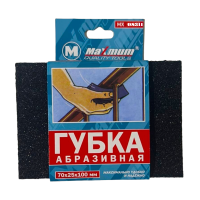 Абразивная шлифовальная губка P 240 70x25x100 мм «MAXIMUM» MX 08311