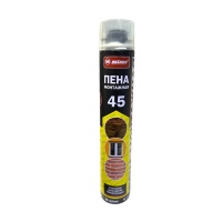 Пена монтажная 45 л, 750 мл, пистолетная, всесезонная, "MAXIMUM" (2992)