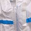 Комбинезон (костюм)  защитный XXL с бахилами и капюшоном, на молнии, 260 гр. оптом